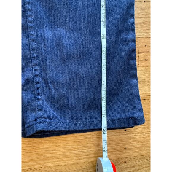 Banana Republic Travelers Slim Fit Dark Blue Denim Pants Size 32 x 34 NWT - Picture 6 of 10